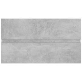 Dulap de chiuvetă, gri beton, 80x38,5x45 cm, pal, 5 image