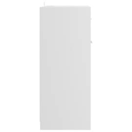 Dulap de baie, alb extralucios, 60 x 33 x 80 cm, pal, 7 image