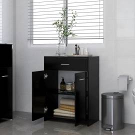 Dulap de baie, negru, 60 x 33 x 80 cm, pal, 3 image