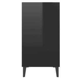 Servantă, negru extralucios, 57x35x70 cm, pal, 5 image