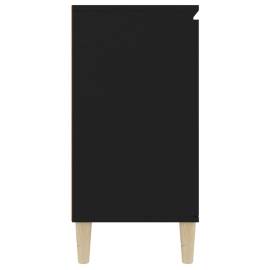 Servantă, negru, 103,5x35x70 cm, pal, 6 image
