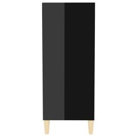 Servantă, negru extralucios, 57x35x90 cm, pal, 5 image