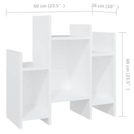Dulap lateral, alb, 60x26x60 cm, pal, 7 image