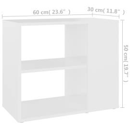 Dulap lateral, alb, 60x30x50 cm, pal, 6 image