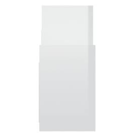 Dulap lateral, alb extralucios, 60x26x60 cm, pal, 6 image