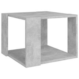 Măsuță de cafea, gri beton, 40x40x30 cm, pal, 2 image