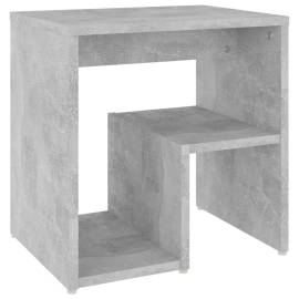 Noptiere, 2 buc., gri beton, 40x30x40 cm, pal, 5 image
