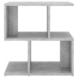 Noptiere, 2 buc., gri beton, 50x30x51,5 cm, pal, 5 image