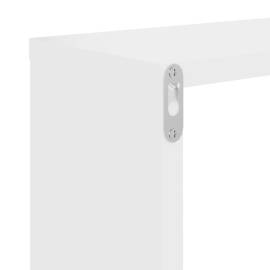 Rafturi de perete, 2 buc., alb, 100x15x20 cm, pal, 7 image