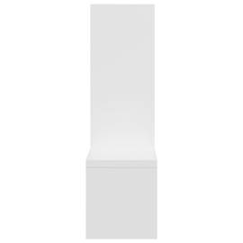 Rafturi de perete, 2 buc., alb, 50x15x50 cm, pal, 6 image