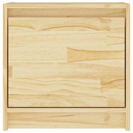 Noptiere, 2 buc., 40x30,5x40 cm, lemn masiv de pin, 6 image