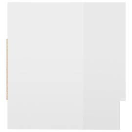 Șifonier, alb extralucios, 70x32,5x35 cm, pal, 7 image