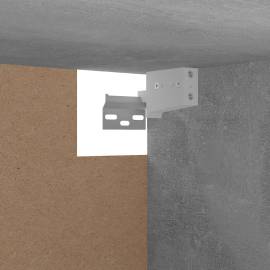 Șifonier, gri beton, 100x32,5x35 cm, pal, 7 image