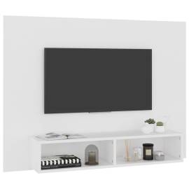 Comodă tv de perete, alb, 120x23,5x90 cm, pal, 3 image