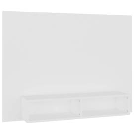 Comodă tv de perete, alb, 120x23,5x90 cm, pal, 2 image