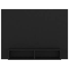 Comodă tv de perete, negru, 120x23,5x90 cm, pal, 4 image