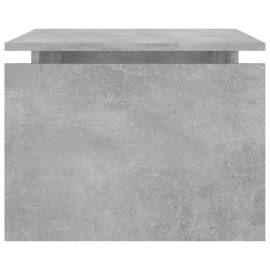 Măsuță de cafea, gri beton, 68x50x38 cm, pal, 6 image