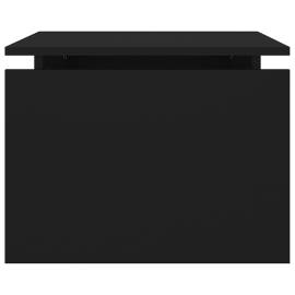 Măsuță de cafea, negru, 68x50x38 cm, pal, 6 image