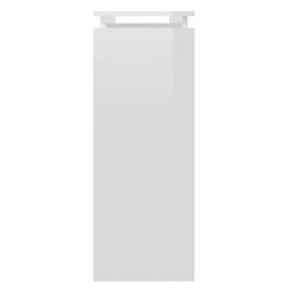 Masă consolă, alb extralucios, 102x30x80 cm, pal, 5 image