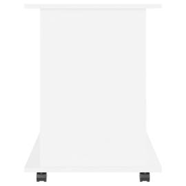 Dulap cu roți, alb, 60x45x60 cm, pal, 6 image