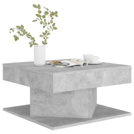 Măsuță de cafea, gri beton, 57x57x30 cm, pal, 3 image