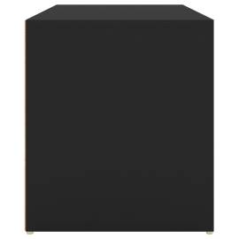 Bancă de hol, negru, 80x40x45 cm, pal, 7 image