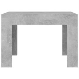 Măsuță de cafea, gri beton, 50x50x35 cm, pal, 5 image