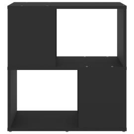 Bibliotecă, negru, 60 x 24 x 63 cm, pal, 5 image