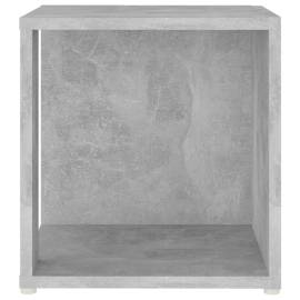 Masă laterală, gri beton, 33x33x34,5 cm, pal, 5 image