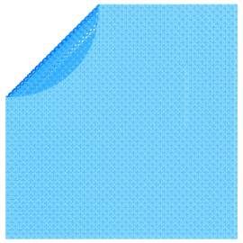 Folie solară plutitoare piscină, rotundă, pe, 381 cm, albastru, 2 image