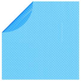 Folie solară plutitoare piscină, rotundă, pe, 455 cm, albastru, 2 image