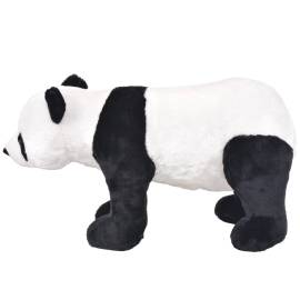 Jucărie de pluș urs panda în picioare, negru și alb, xxl, 2 image