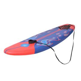 Placă de surf, albastru și roșu, 170 cm, 2 image