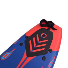 Placă de surf, albastru și roșu, 170 cm, 5 image