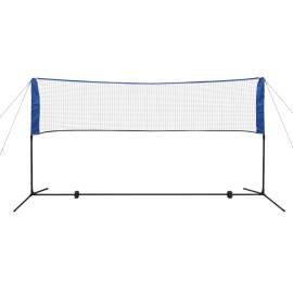 Set fileu de badminton, cu fluturași, 300x155 cm, 3 image
