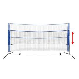 Set fileu de badminton, cu fluturași, 300x155 cm, 4 image