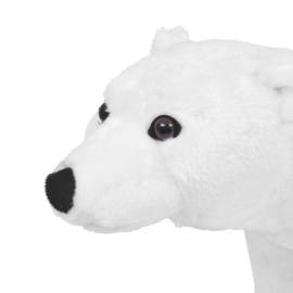 Urs polar din pluș de jucărie alb xxl, 3 image