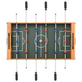 Mini masă de fotbal, 69 x 37 x 62 cm, arțar, 6 image