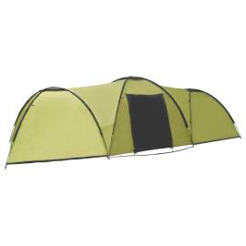 Cort camping tip iglu, 8 persoane, verde, 650 x 240 x 190 cm, 5 image