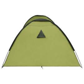 Cort camping tip iglu, 8 persoane, verde, 650 x 240 x 190 cm, 7 image