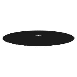 Podea din țesătură pentru trambulină rotundă de 3,66 m, negru, 3 image