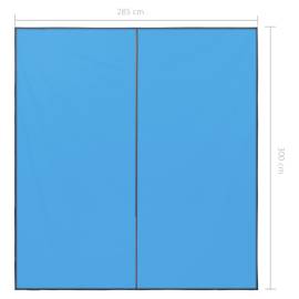 Prelată de exterior, albastru, 3 x 2,85 m, 7 image