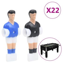 Jucători de masă de fotbal pentru tijă de 12,7 mm, 22 buc.