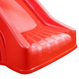 Tobogan pliabil pentru copii de interior & exterior roșu/galben, 10 image
