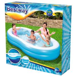 Bestway piscină big lagoon family pool, 262x157x46 cm, 5 image
