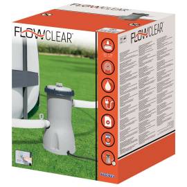 Bestway pompă de filtrare piscină flowclear, 3028 l/h, 9 image