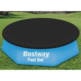 Bestway prelată de piscină fast set flowclear, 240 cm, 2 image