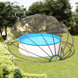 Cupolă pentru piscină, 550x275 cm