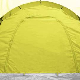Cort camping, 6 persoane, albastru și galben, 3 image