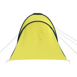 Cort camping, 6 persoane, albastru și galben, 7 image